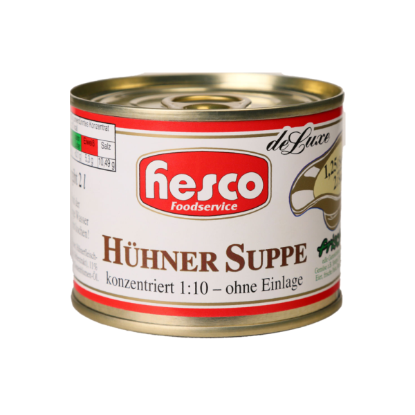 1/4 Hühnersuppe 1:10 konz. ohne Fleisch